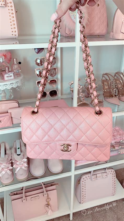 chanel bag pink inside|pink Chanel bags on sale.